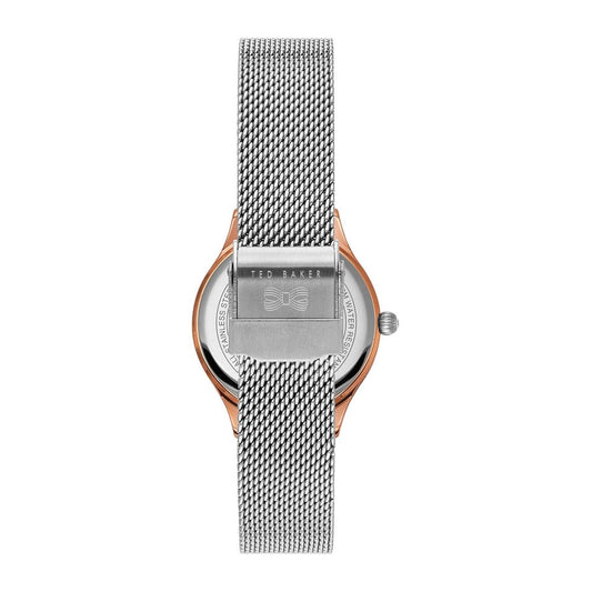 Ted Baker Silver Stainless Steel Watch