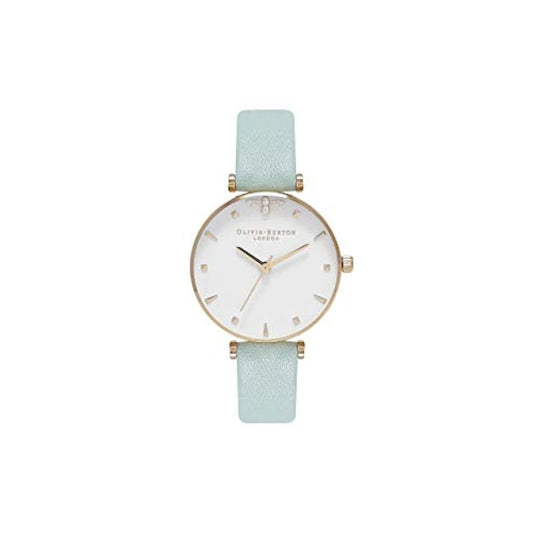 Olivia Burton Green Artificial Leather Watch