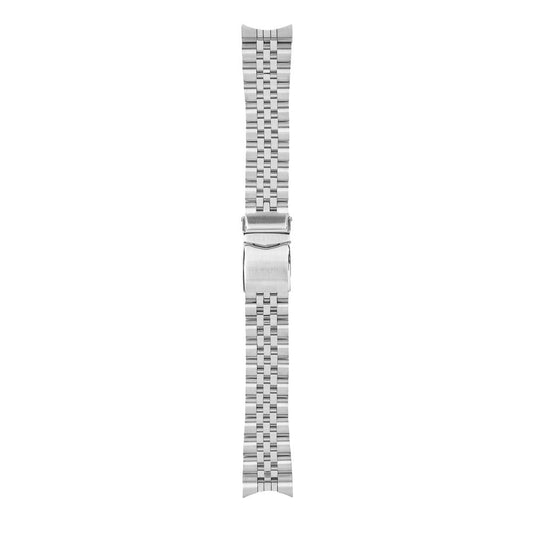 Bobroff Silver Stainless Steel Watch