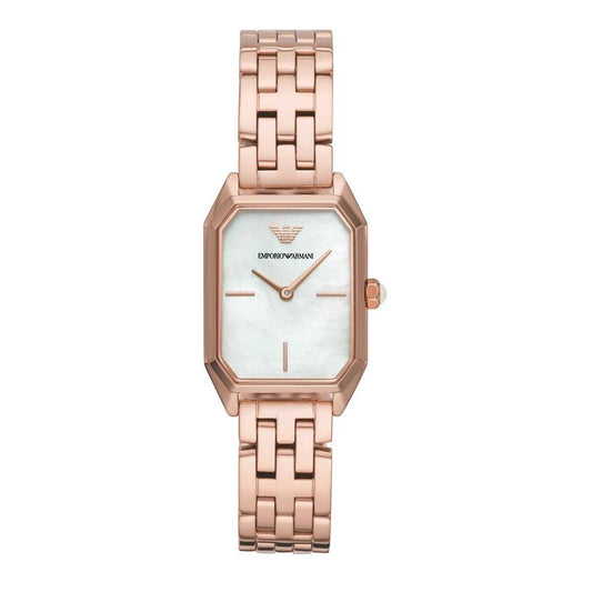Armani Rose Gold Stainless Steel Watch
