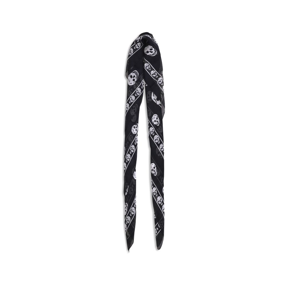Alexander McQueen Silk Skull Scarf