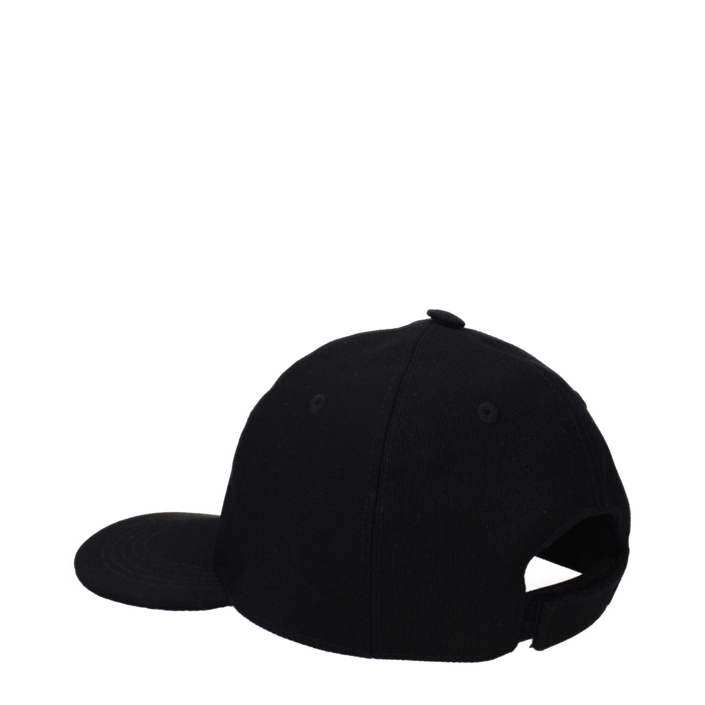 Stella McCartney Black Cotton Caps (Baseball Hat)