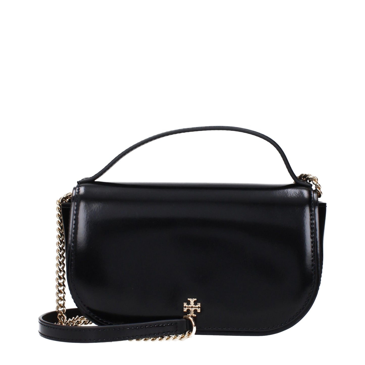Tory Burch Black Leather Handbags