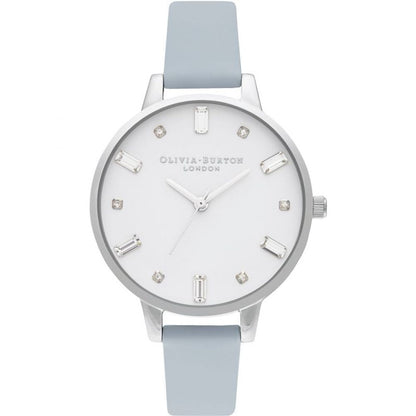 Olivia Burton Blue Artificial Leather Watch