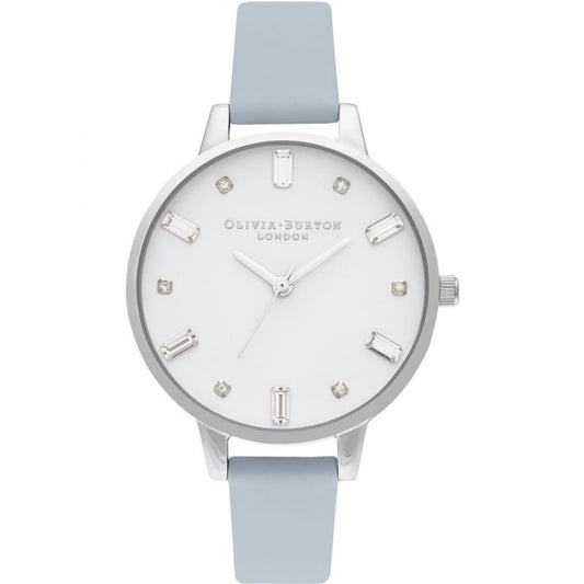 Olivia Burton Blue Artificial Leather Watch