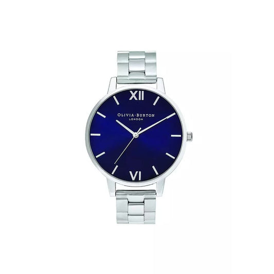 Olivia Burton Silver Stainless Steel Watch