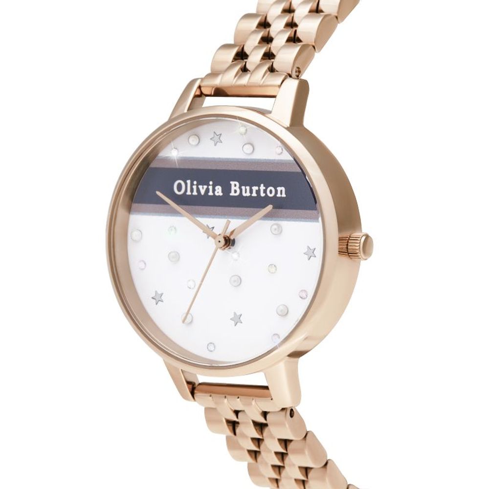Olivia Burton Multicolor Stainless Steel Watch