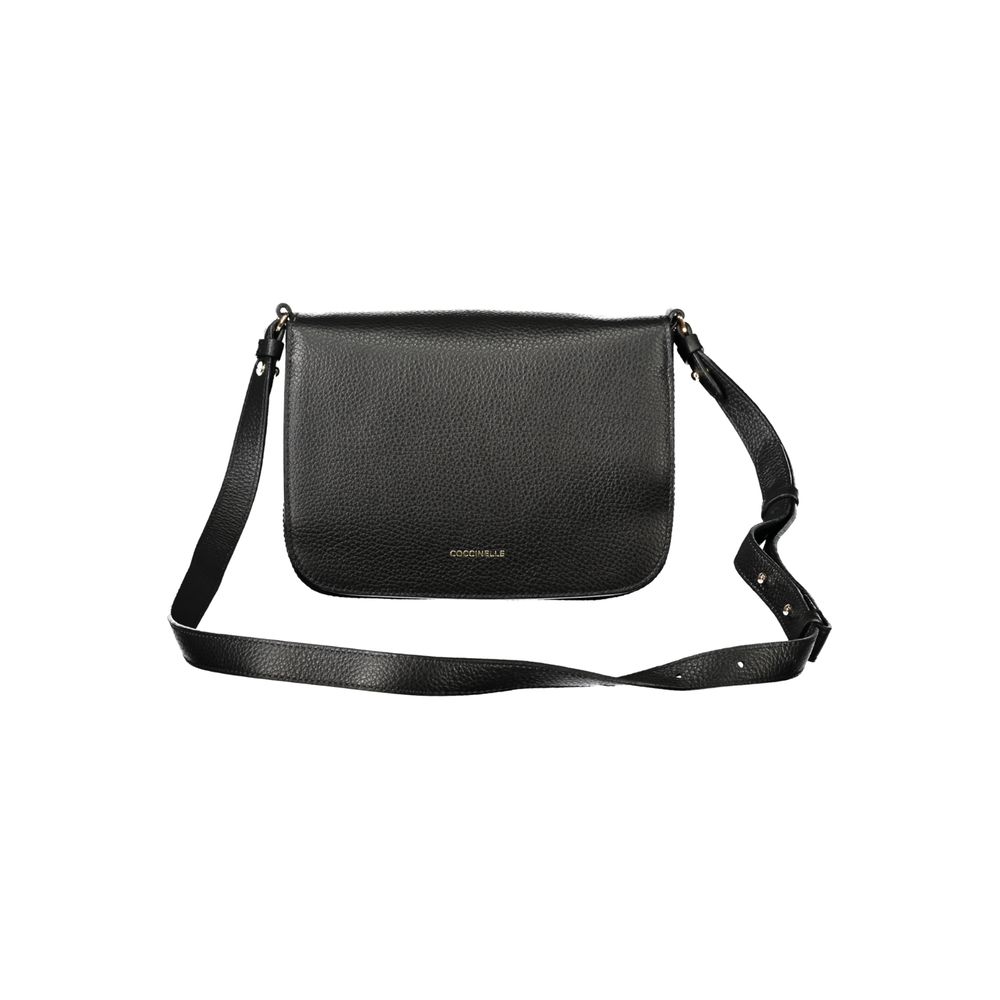 Coccinelle Black Leather Handbag