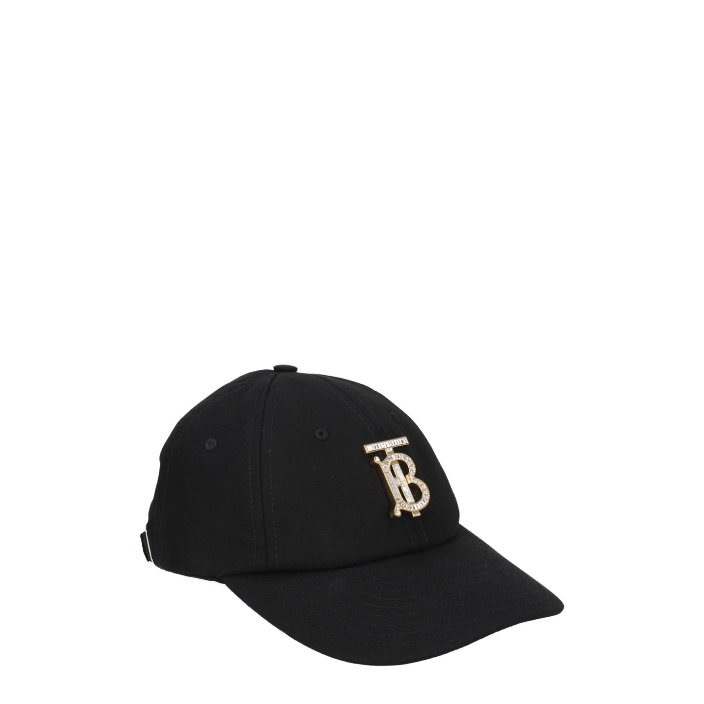 Burberry Black Cotton Caps (Baseball Hat)