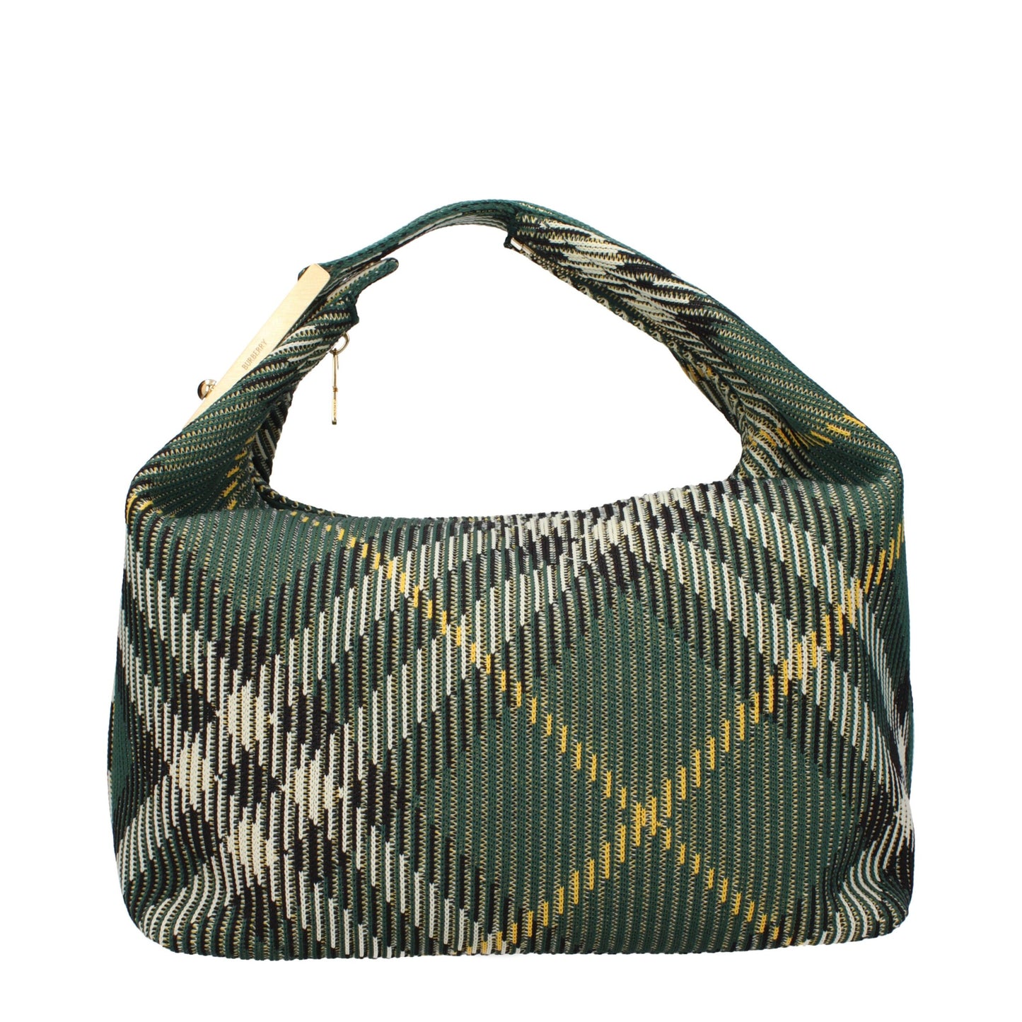 Burberry Green Fabric Handbags