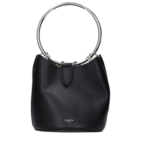 Alaïa Black Leather Handbags
