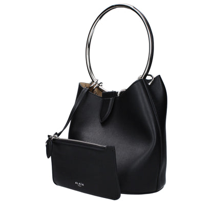 Alaïa Black Leather Handbags