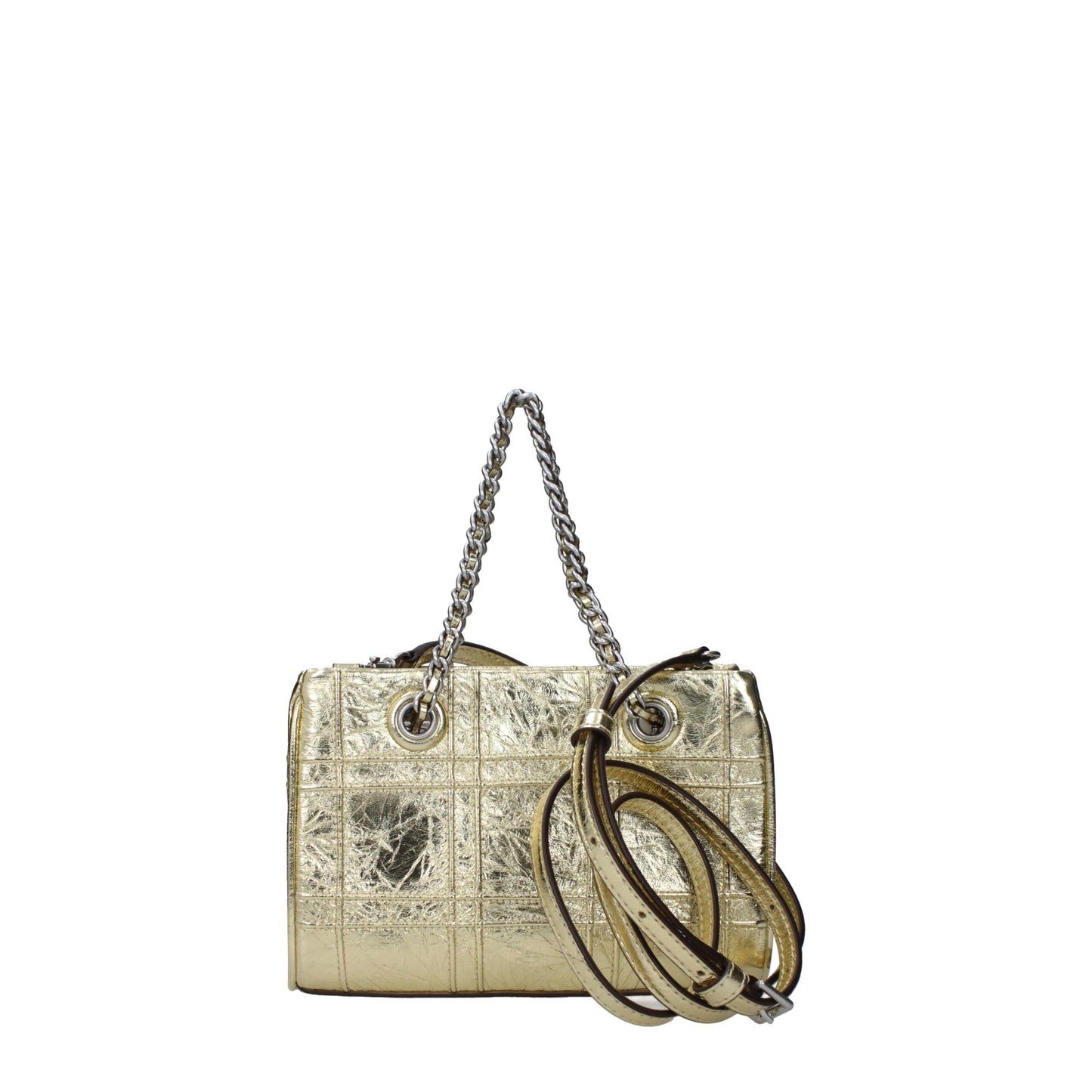 Tory Burch Gold Leather Handbags