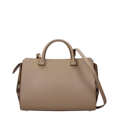 Burberry Beige Leather Handbags