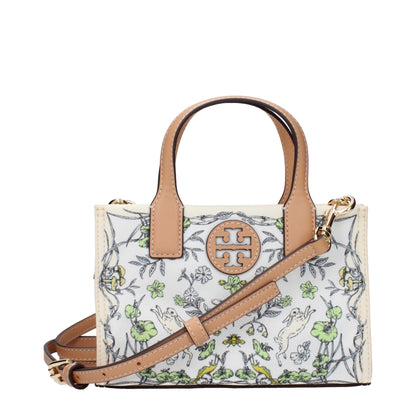 Tory Burch Beige Fabric Handbags
