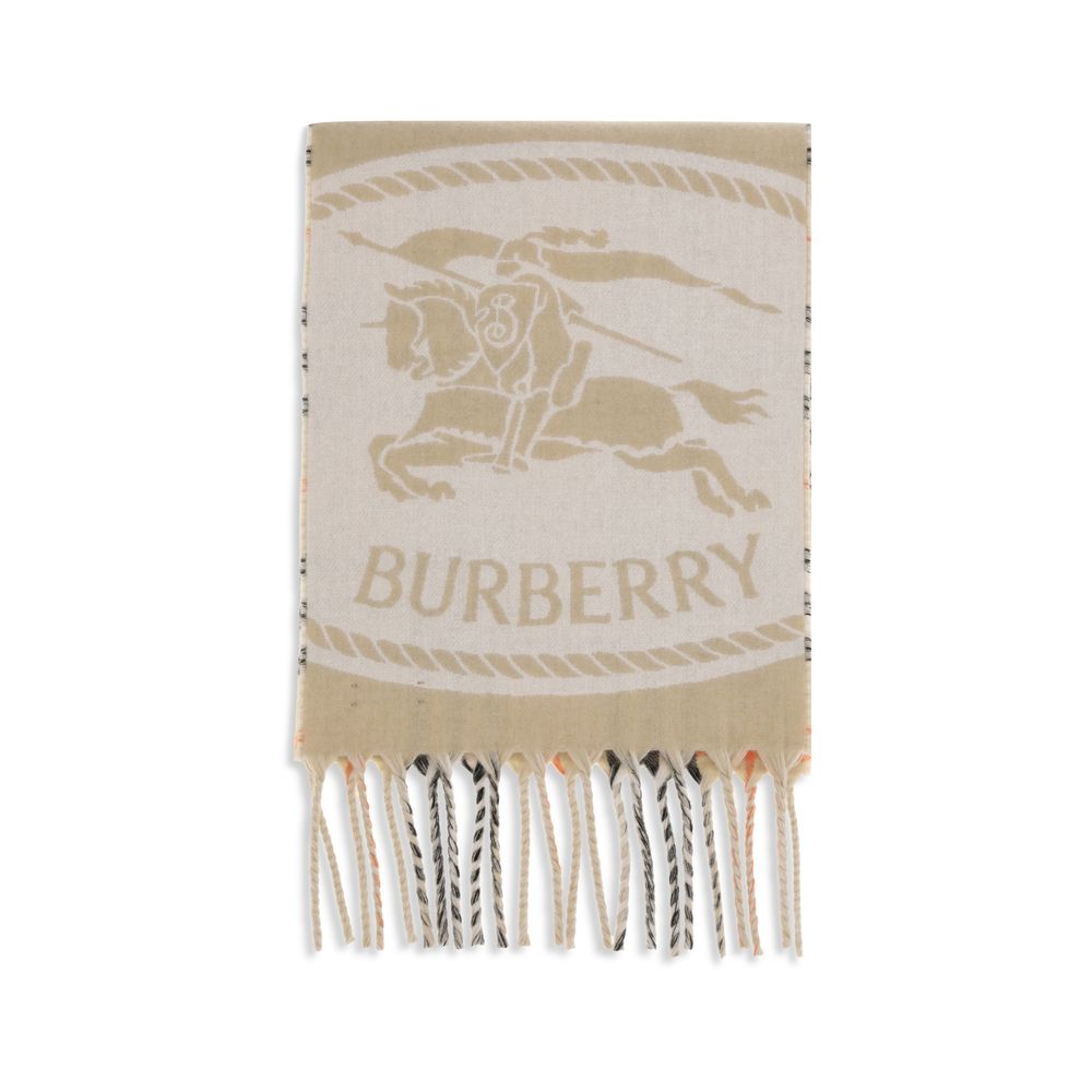 Burberry Knight Stamp reversible Scarf
