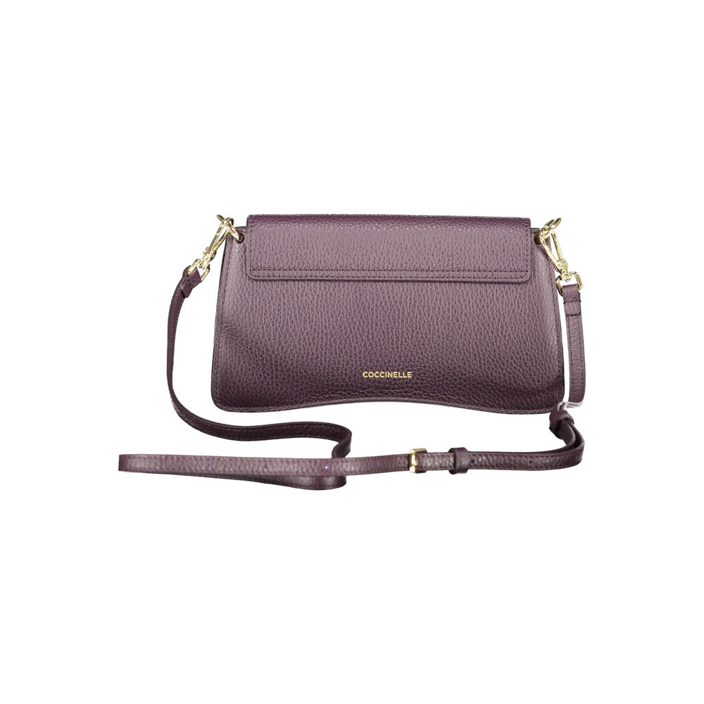 Coccinelle Purple Leather Women Handbag