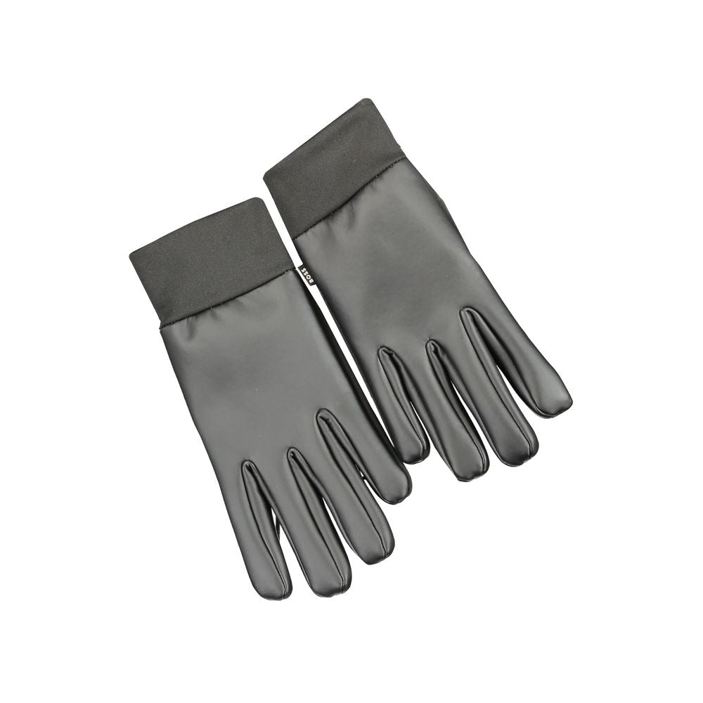 Hugo Boss Black Polyester Glove