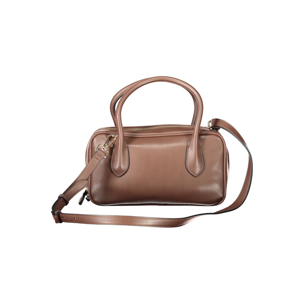 Twinset Brown Polyethylene Women Handbag
