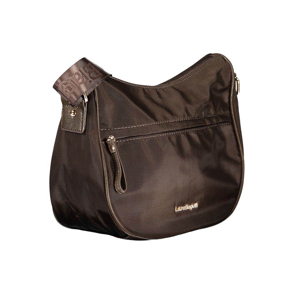 Laura Biagiotti Brown Polyester Women Handbag