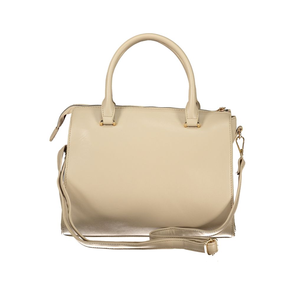 Laura Biagiotti Beige PVC Women Handbag